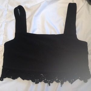 Kendall + Kylie crop top